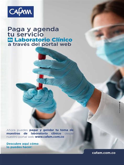 www.cafam.com.co citas laboratorio|Paga y agenda tu servicio de Laboratorio Clínico a través del。